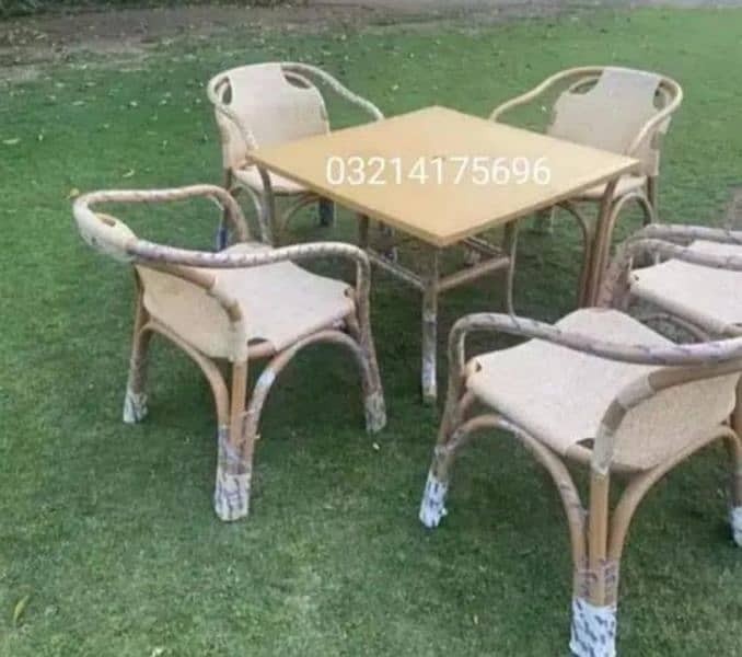 OUTDOOR GARDEN RATTAN UPVC FURNITURE SOFA SET CHAIRS TABLE UMBRELLA 13