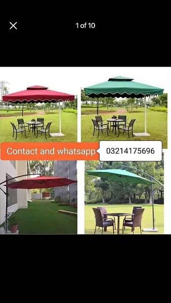 OUTDOOR GARDEN RATTAN UPVC FURNITURE SOFA SET CHAIRS TABLE UMBRELLA 19