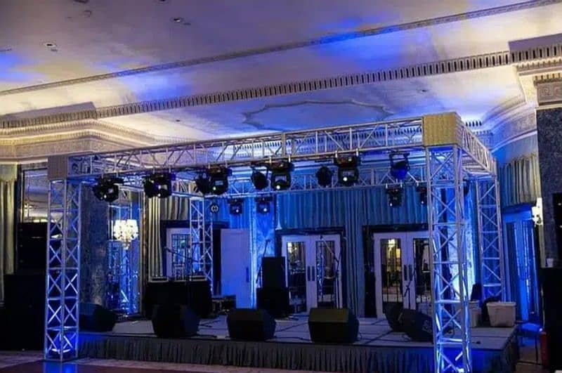 mehndi decor #wedding decor #lighting DJ sound # 6