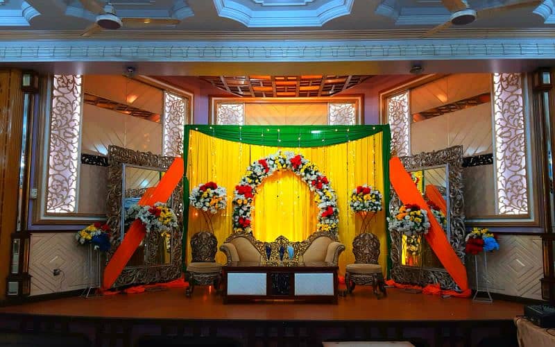 mehndi decor #wedding decor #lighting DJ sound # 18