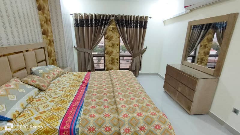 Per Day and short time One BeD Room apartment fully furnish available for rent family apartment 4