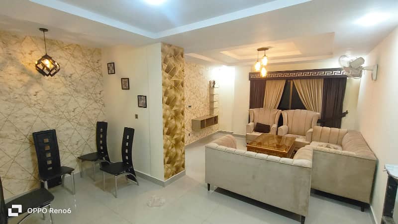 Per Day and short time One BeD Room apartment fully furnish available for rent family apartment 6