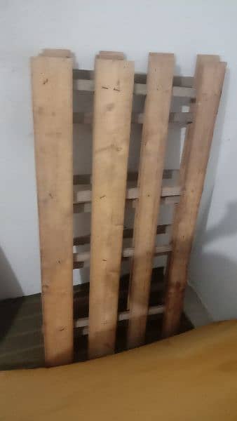 single wooden bed urgent sale 2