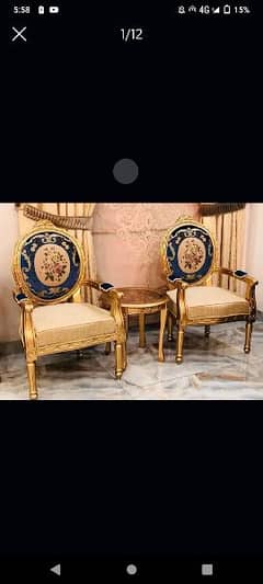chinioti new brand chairs with table.
