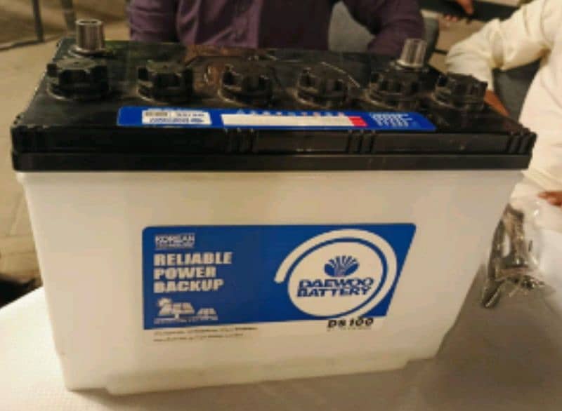 new Daewoo Battery DS-100 1