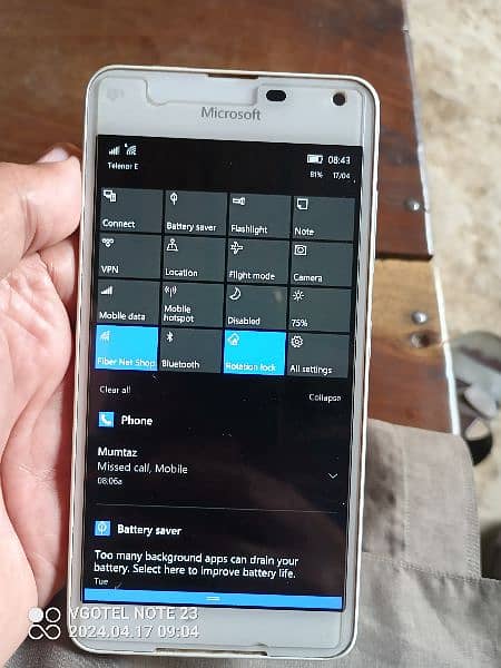 Microsoft Nokia Lumia 650. phone no: 03073112274 10