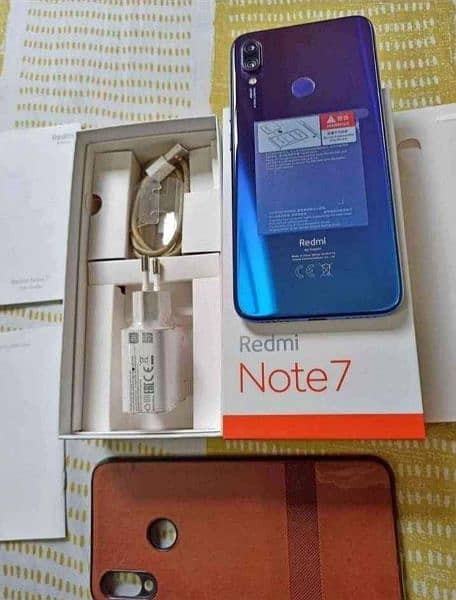 Redmi Note 7 Complete box for sale (Exchange possible) 1