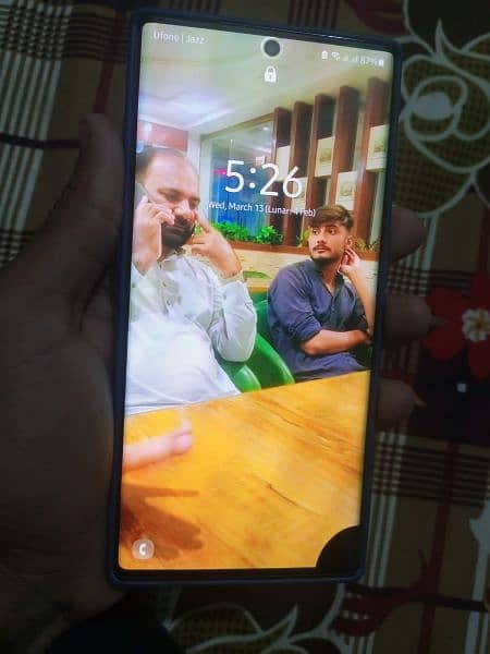 Samsung note 10 plus doted pannel or nechy sy line hy bakkii all ok 4