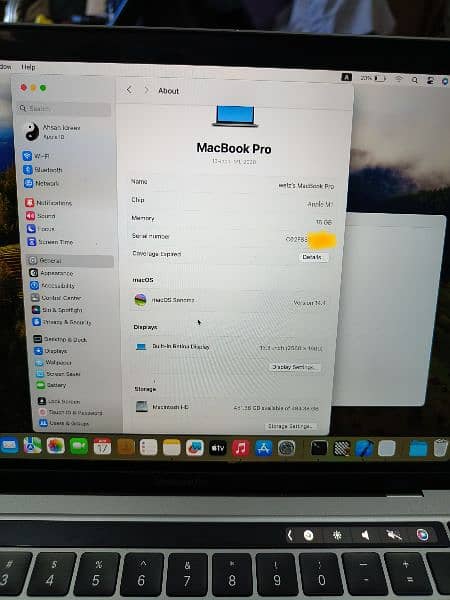 Macbook pro m1 chip 16/512 gb space gray 3