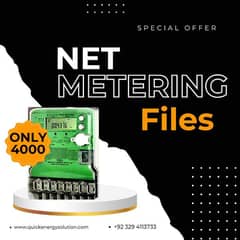 Files for net Metering