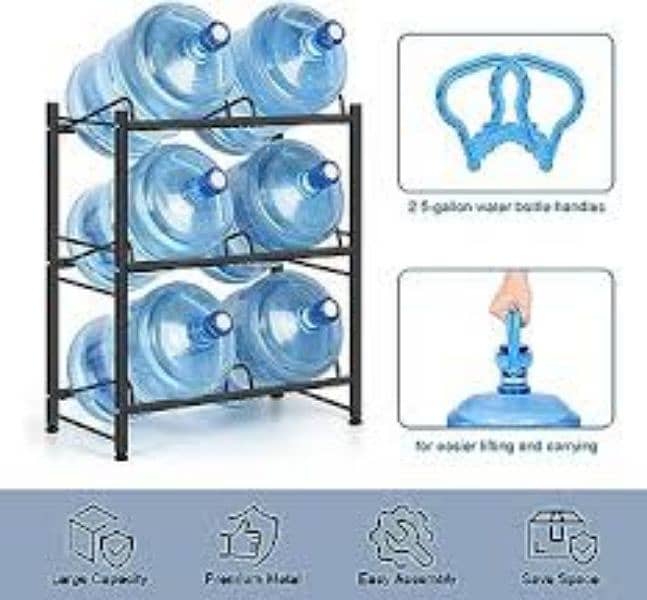 water bottle rack stand 2