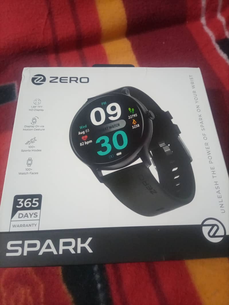 zero lifestyle spark smartwatch 1