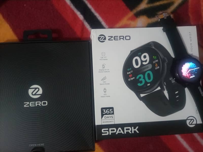zero lifestyle spark smartwatch 4