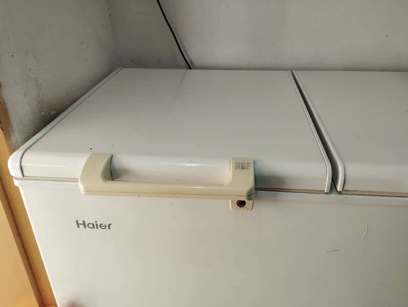 Haier Two Door Fully Functional Almost New Deep Freezer 4 Urgent Sale 1