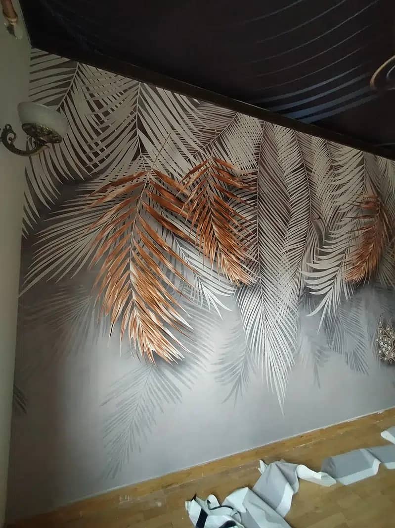 3D wallpaper, wall flex Sheet, pvc wallpaper , wallpaper 14