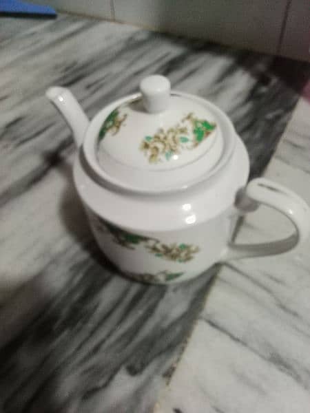 2ceramic tea kettle Nd sugar pot with milk pot 6