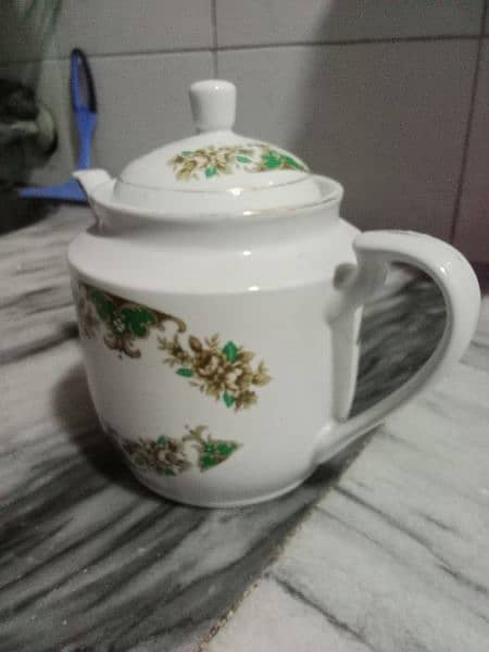 2ceramic tea kettle Nd sugar pot with milk pot 7