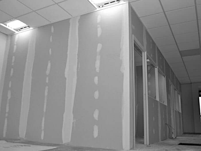 false ceiling, office partition, drywall, gypsum board partition 6