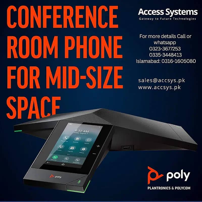 All in one USB video Bar Audio Video conferencing Logitech Meetup 4K 9