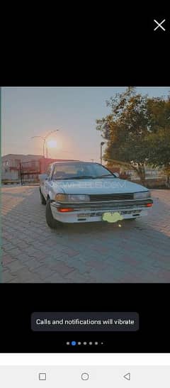 Toyota Corolla 1988 model 2D 0