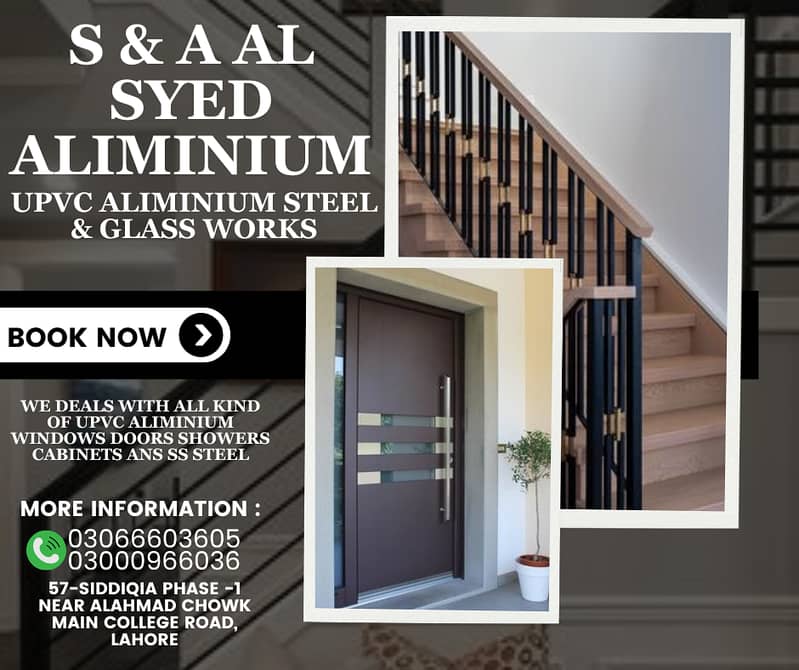 Glass Railling/Upvc Windows/Showers Cabinets/SS Steel/Certain Wall 3