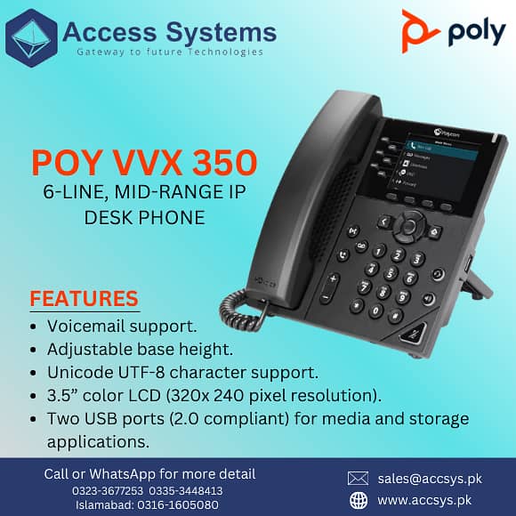 IP Phone Cisco | Grandstream | Polycom | Dlink VOIP pbx phone Exchange 13