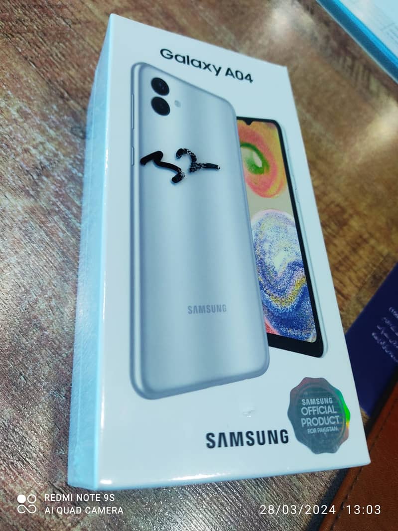 Samsung A04 3/32 New Box Pack 4