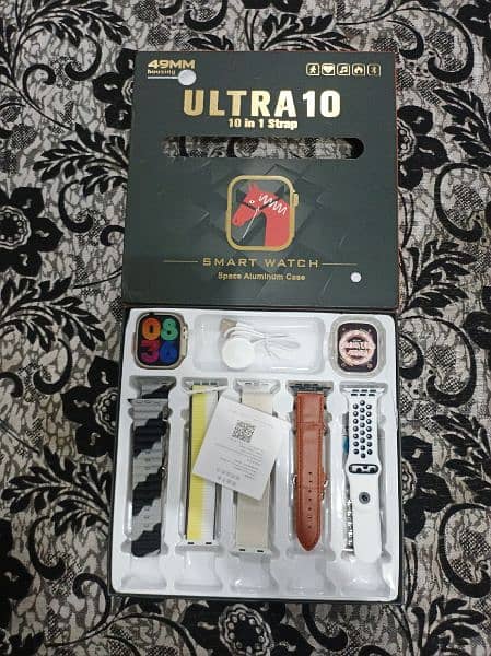 Ultra 10 (10 in 1) strap Smart watch 1