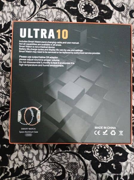 Ultra 10 (10 in 1) strap Smart watch 7