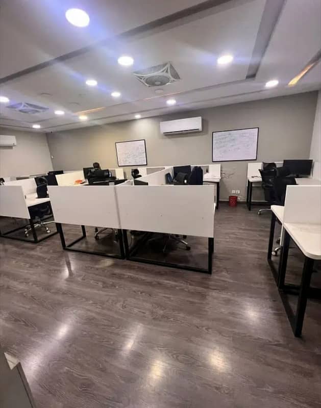 8 MARLA FURNISHED OFFICE FULLY RENOVATE WITH BIGGEST ELEVATOR INSTALLED FOR RENT IN DHA PHASE-4 3