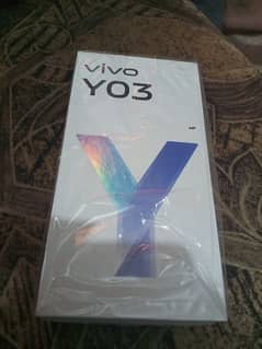 Vivo Y03 4/64 Full warranty All ok 10 by 10 Condition only 1 week use