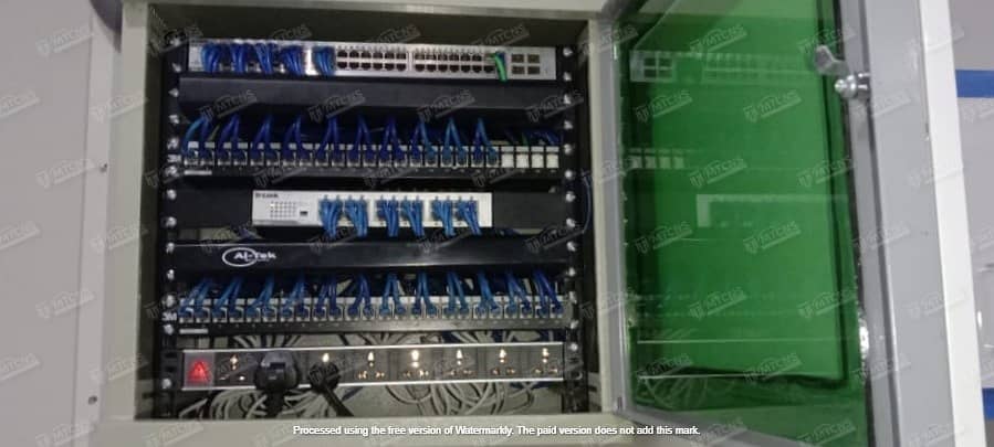 Data Networking - Cabling - Rack Termination - Network Security System 6