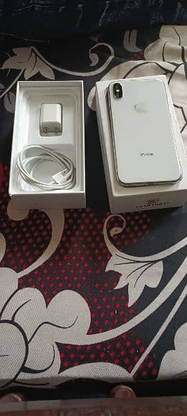 like brand new iPhone X 64gb non PTA  and battery Chang bypas 4