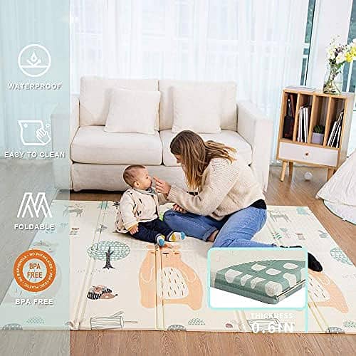 Baby Play Mat Thick and best quality size 6X6.5 feet 3