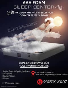 Medicated mattress for sale / mattress for sale/ free home delivery