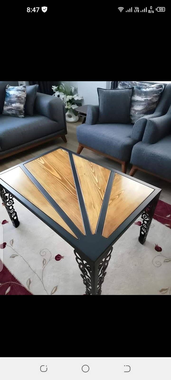 table/iron table/side table/coffe table/decoration table/steel table 4