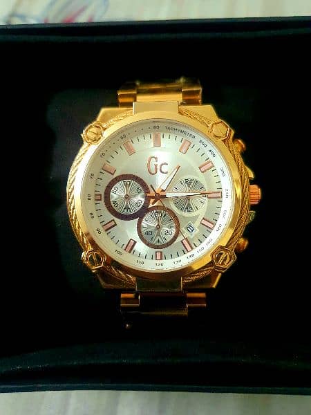 Gc watch for men with chronograph 1