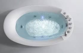 Acrylic jacuuzi/ Bath tub and  shower try