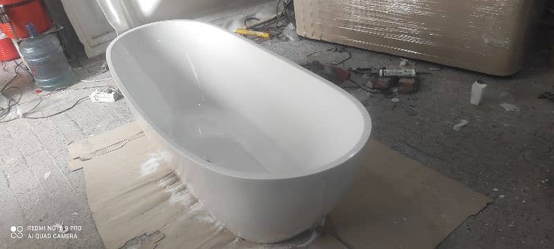 Acrylic jacuuzi Bathroom Jacuzzi Bath tub shower try 1