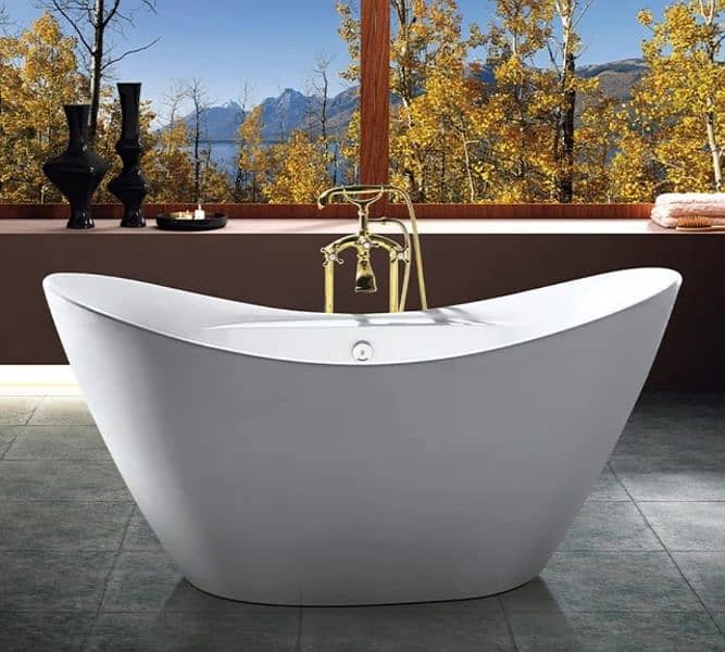 Acrylic jacuuzi Bathroom Jacuzzi Bath tub shower try 3