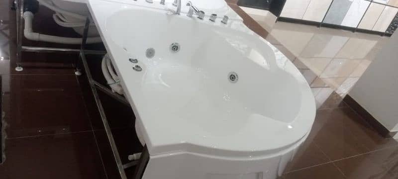 Acrylic jacuuzi Bathroom Jacuzzi Bath tub shower try 9