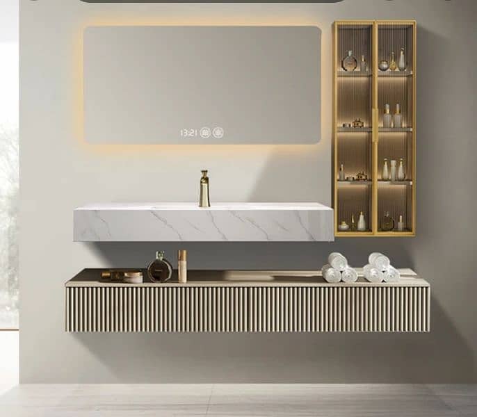 Vanity/Basin/Commode LED Shower set Bathroom accessories 7