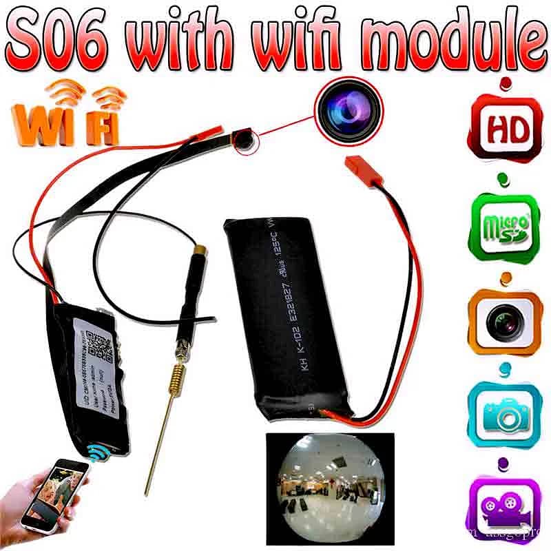 IP Wireless WIFI Camera 1080p With Battery S06 2
