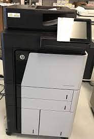 HP laserjet A3 size MPF photocopier Printer Scanner Model M830 0