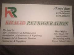 Air Condition or Refrigerator Ki services k Liay helpers Ki zarort h. .