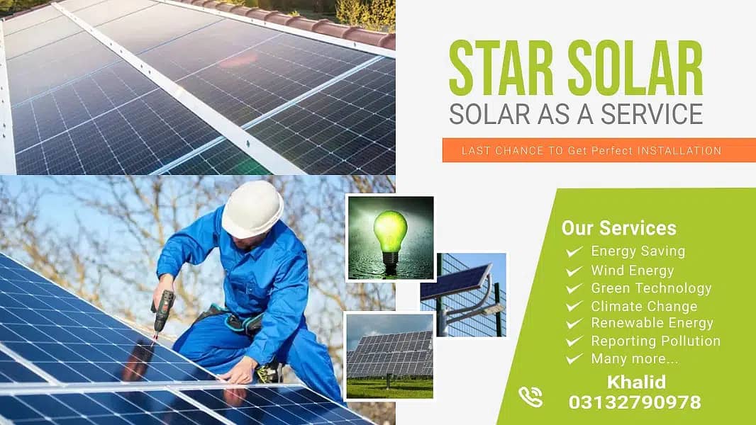 Solar panels / Solar Inverters / Solar system installation 1