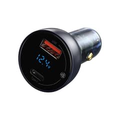 Baseus Car Charger 65W QC with 100W Type C to C Cable Pin Packed