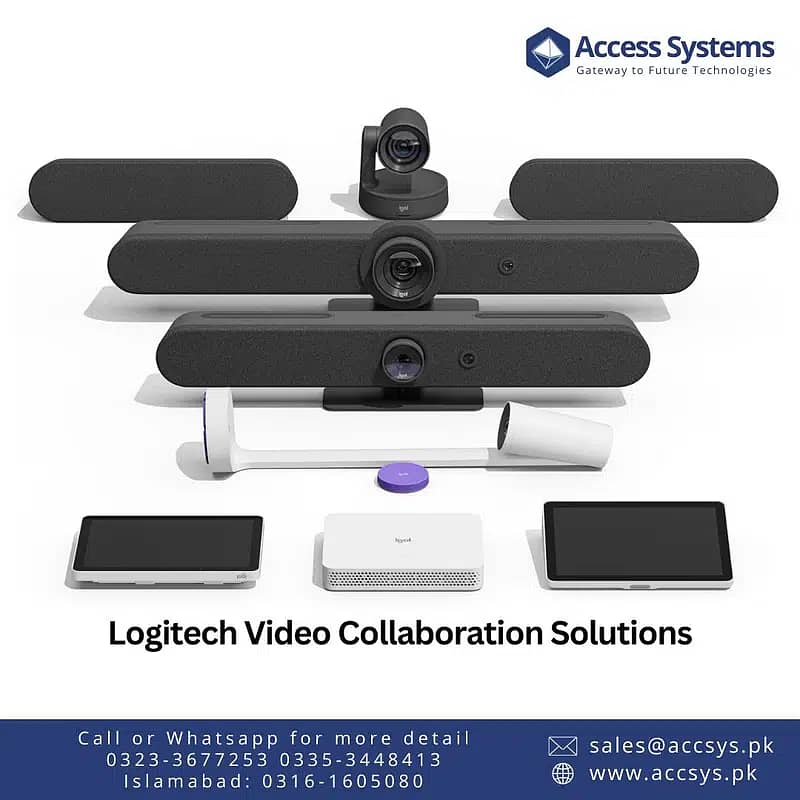 Audio Video Conference Logitech Aver Poly Yealink Mic Bar Conferencing 4