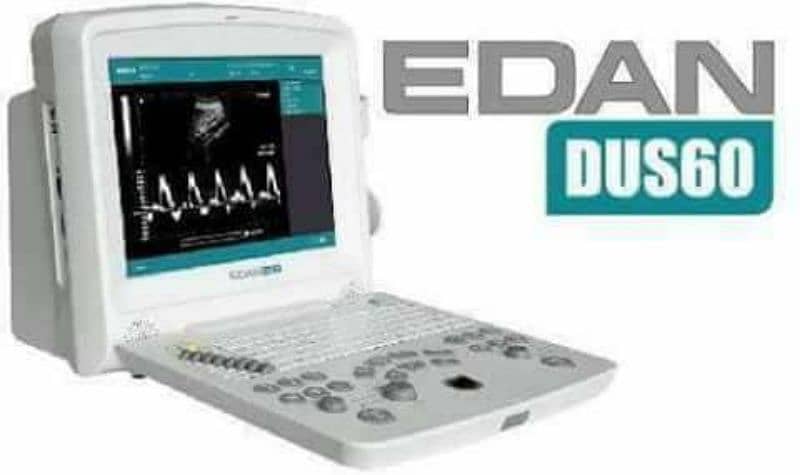 EDAN DUS 60 Portable Ultrasound Machine with Battery  Backup 0
