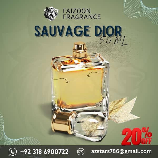 Sauvage Dior Perfume|Branded Long Lasting Fragrance| 0